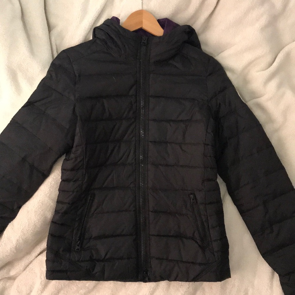 American Eagle Black Down Puffer Jacket